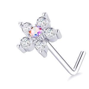 Flower Stud Nose Ring